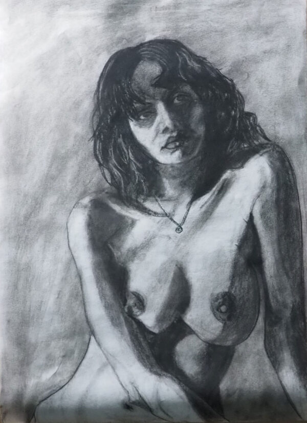 Contemplative Nude Portrait