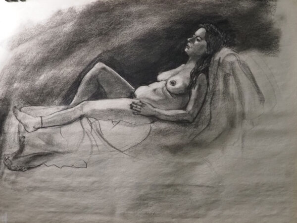 Reclining nude